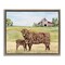 Stupell Industries Highland Cow And Calf Floating Frame, design by Jean Plout